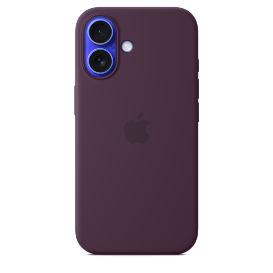 iPhone 16 Silicone Case sa MagSafe-om - Plum - iSTYLE RS