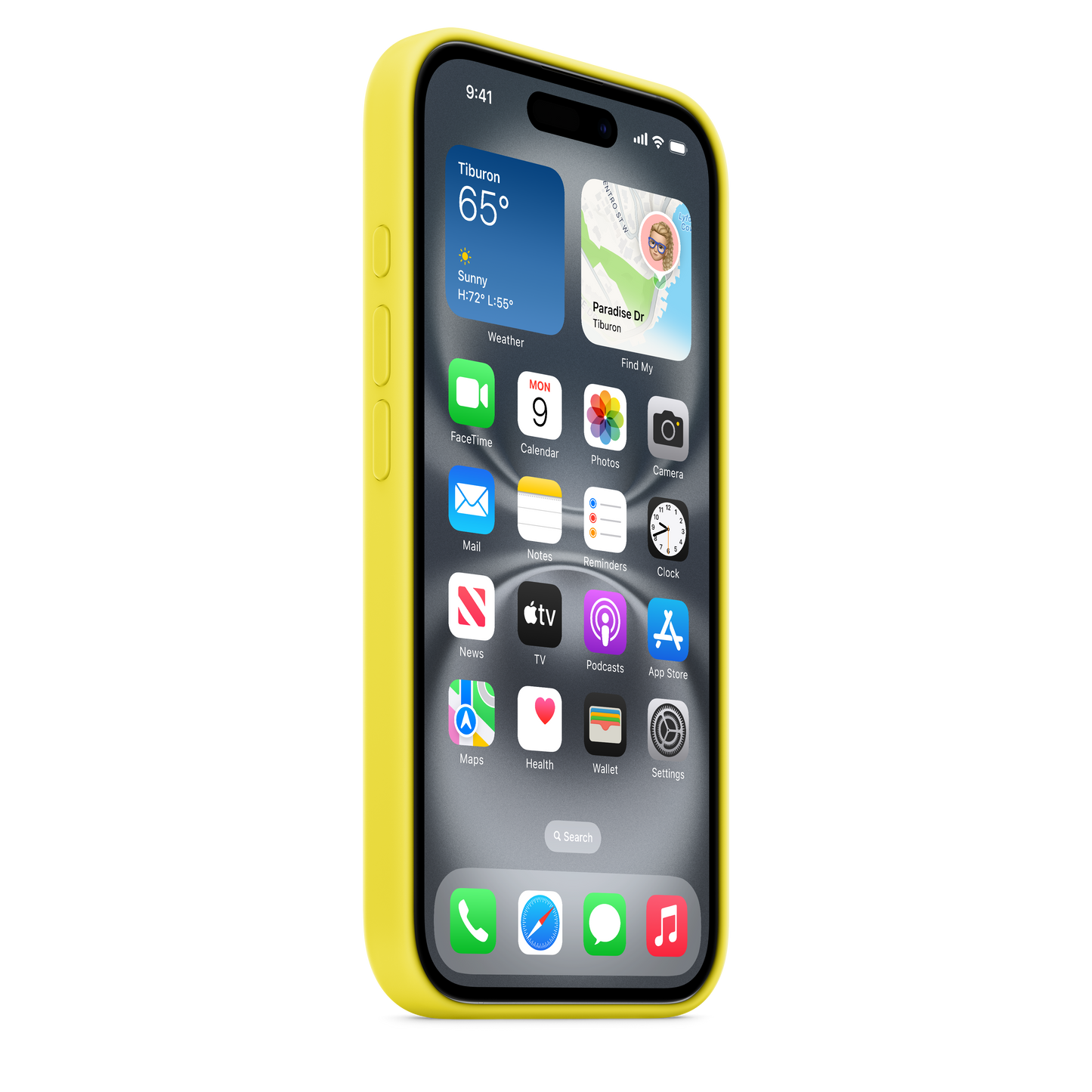 iPhone 16 Silicone Case sa MagSafe-om - Star Fruit - iSTYLE RS