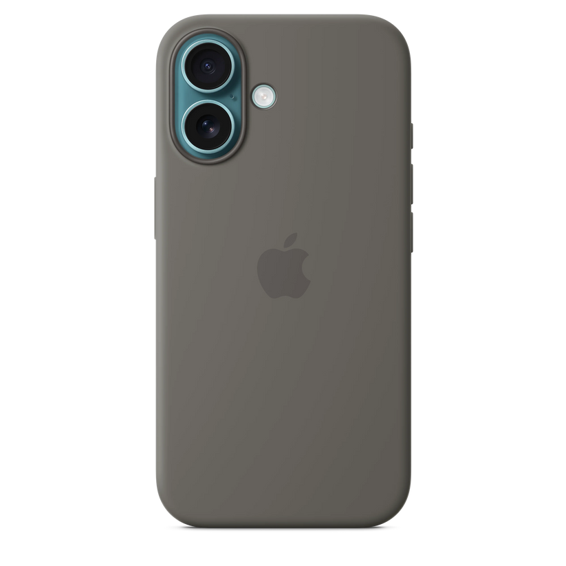 iPhone 16 Silicone Case sa MagSafe-om - Stone Grey - iSTYLE RS