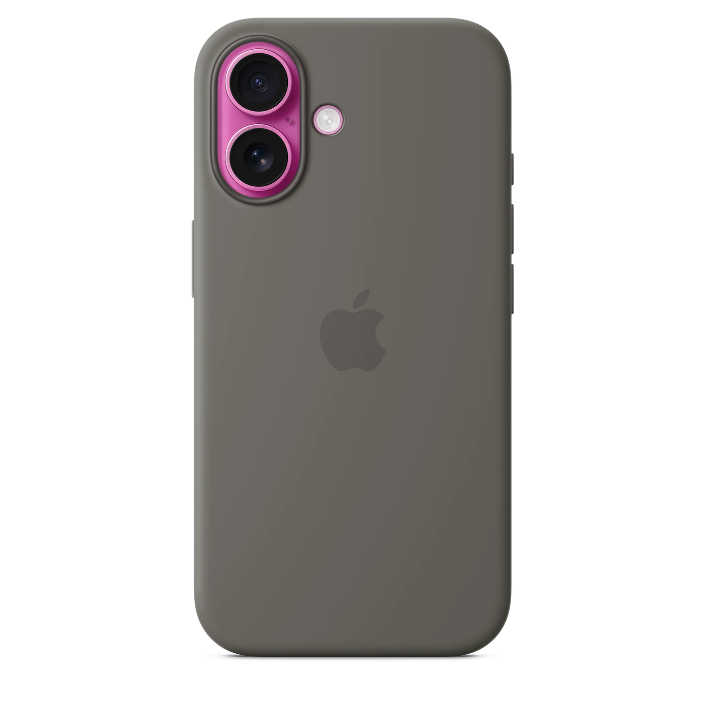 iPhone 16 Silicone Case sa MagSafe-om - Stone Grey - iSTYLE RS
