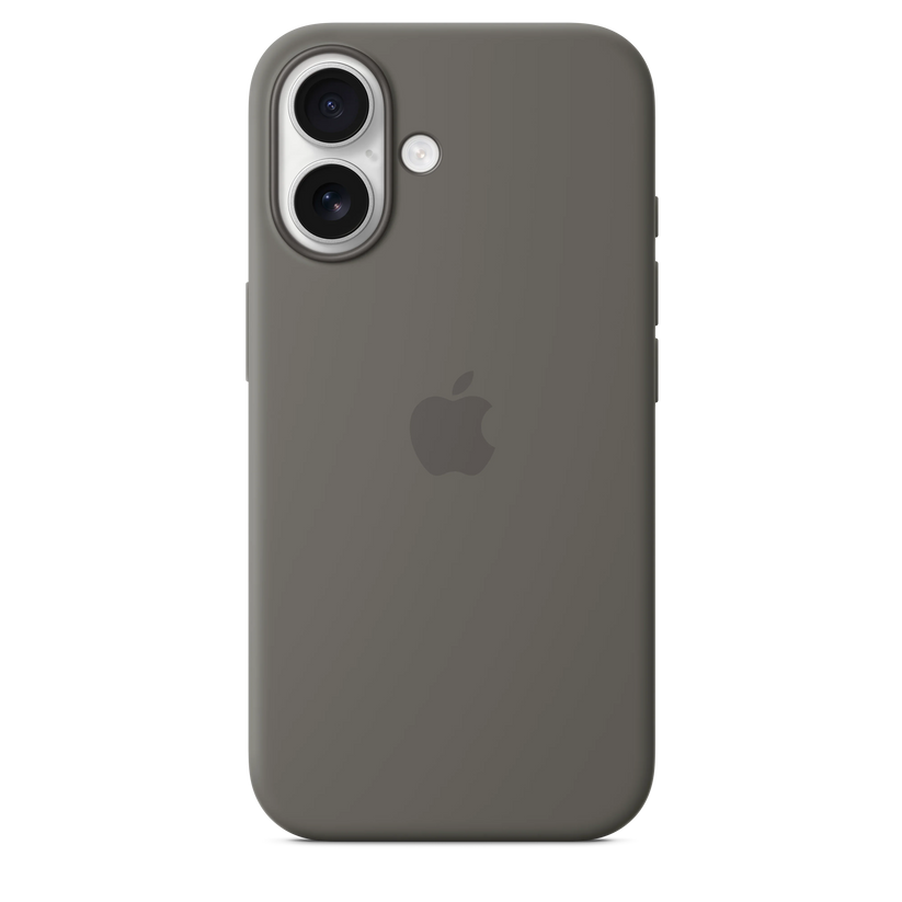 iPhone 16 Silicone Case sa MagSafe-om - Stone Grey - iSTYLE RS