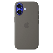 iPhone 16 Silicone Case sa MagSafe-om - Stone Grey - iSTYLE RS