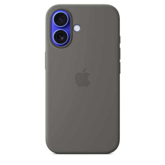 iPhone 16 Silicone Case sa MagSafe-om - Stone Grey - iSTYLE RS