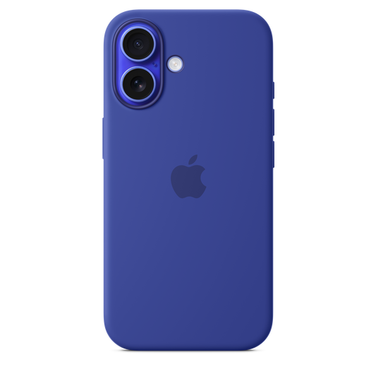 iPhone 16 Silicone Case sa MagSafe-om - Ultramarine - iSTYLE RS