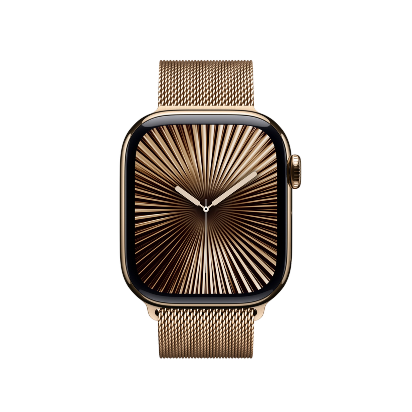 42mm Gold Milanese Loop - iSTYLE RS