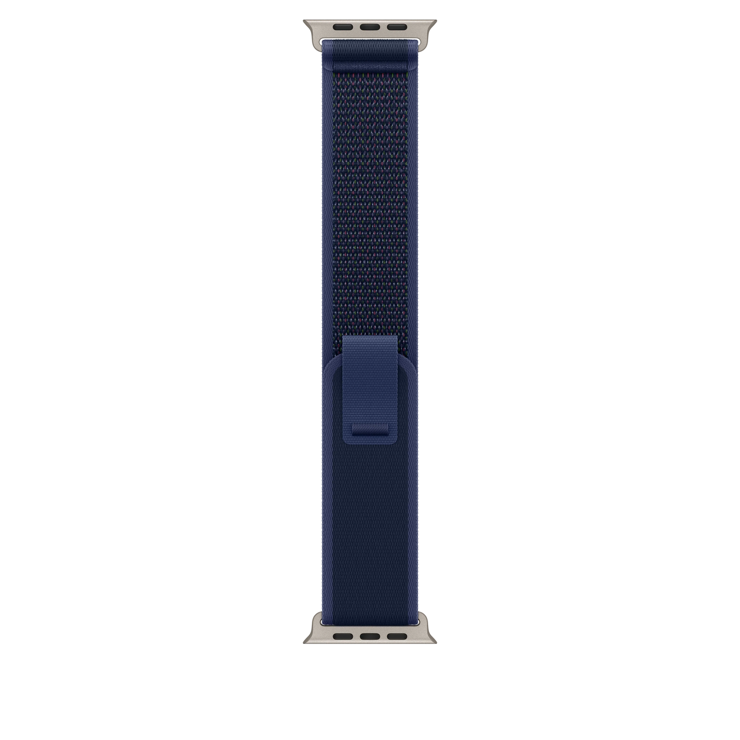 49mm Blue Trail Loop - M/L - Natural Titanium Finish - iSTYLE RS