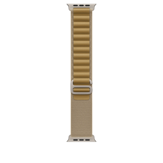 49mm Tan Alpine Loop - Medium - Natural Titanium Finish - iSTYLE RS