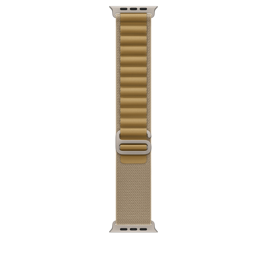 49mm Tan Alpine Loop - Small - Natural Titanium Finish - iSTYLE RS
