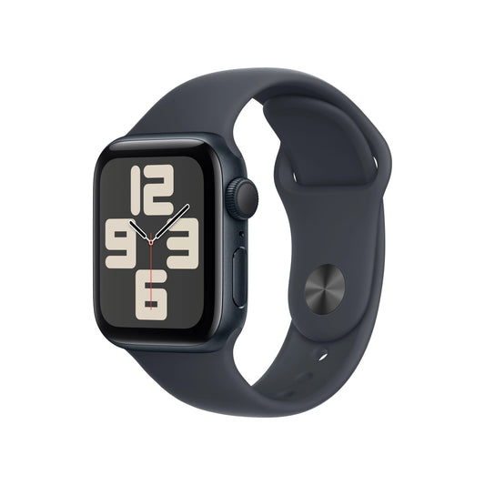 Apple Watch SE GPS 40mm Midnight Aluminium Case with Midnight Sport Band - M/L - iSTYLE RS