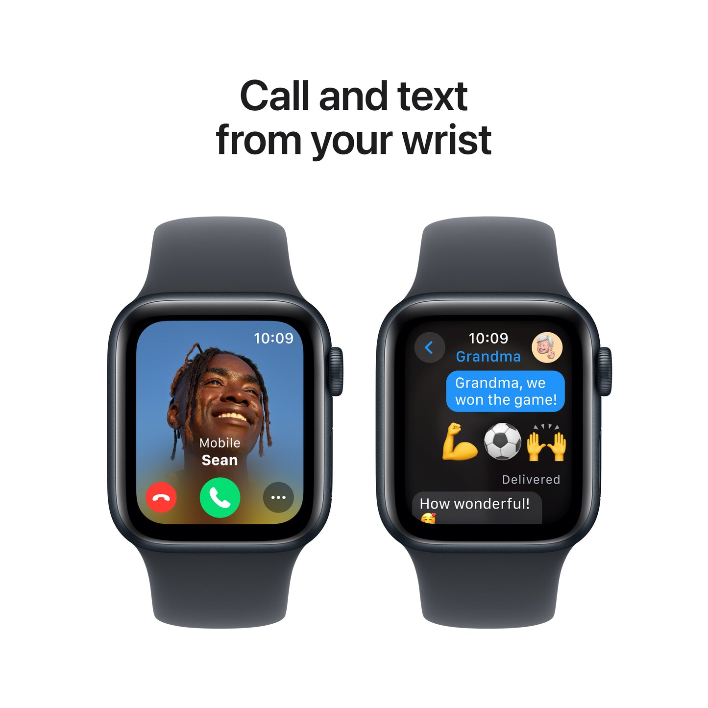 Apple Watch SE GPS 40mm Midnight Aluminium Case with Midnight Sport Band - M/L - iSTYLE RS