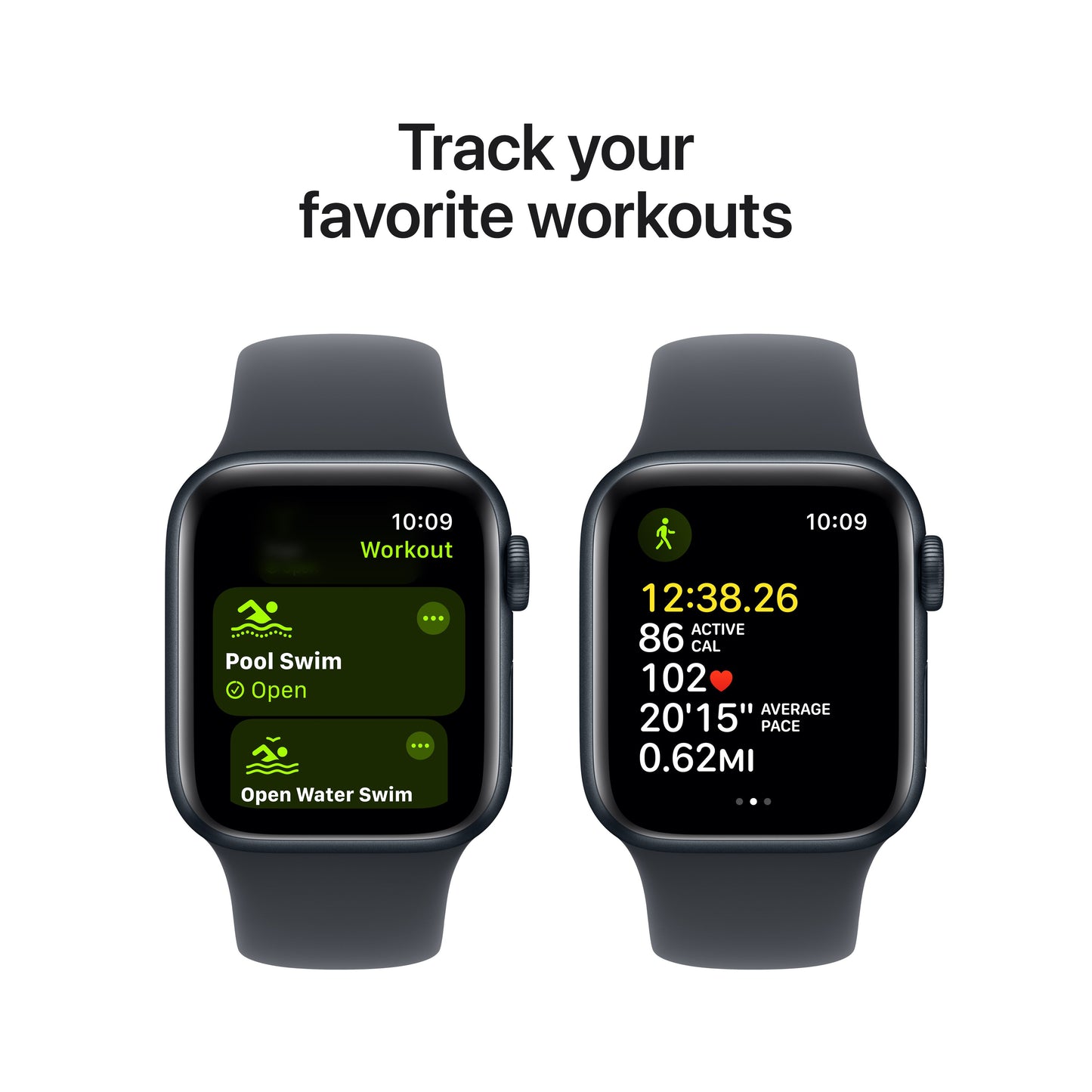 Apple Watch SE GPS 40mm Midnight Aluminium Case with Midnight Sport Band - M/L - iSTYLE RS