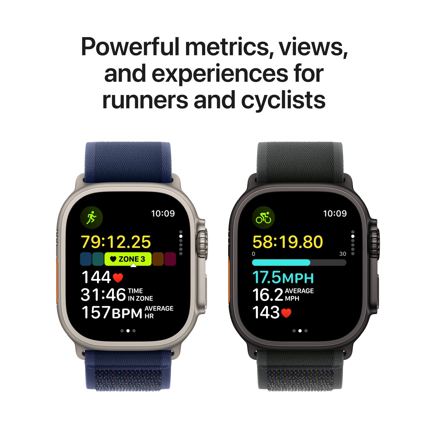 Apple Watch Ultra 2 GPS + Cellular 49mm Black Titanium Case with Dark Green Alpine Loop - M - iSTYLE RS