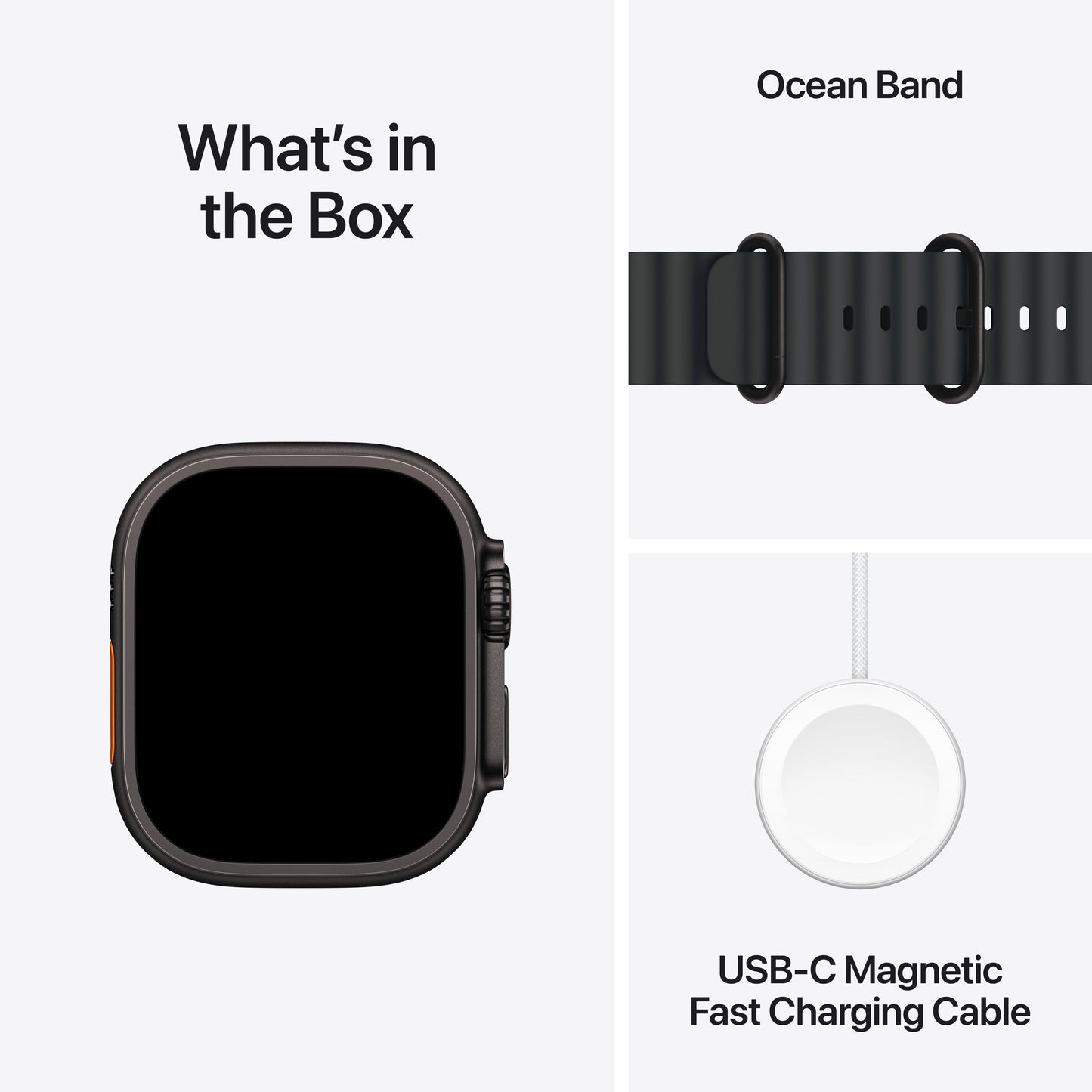 Apple Watch Ultra 2 GPS + Cellular 49mm Black Titanium Case with Black Ocean Band - iSTYLE RS