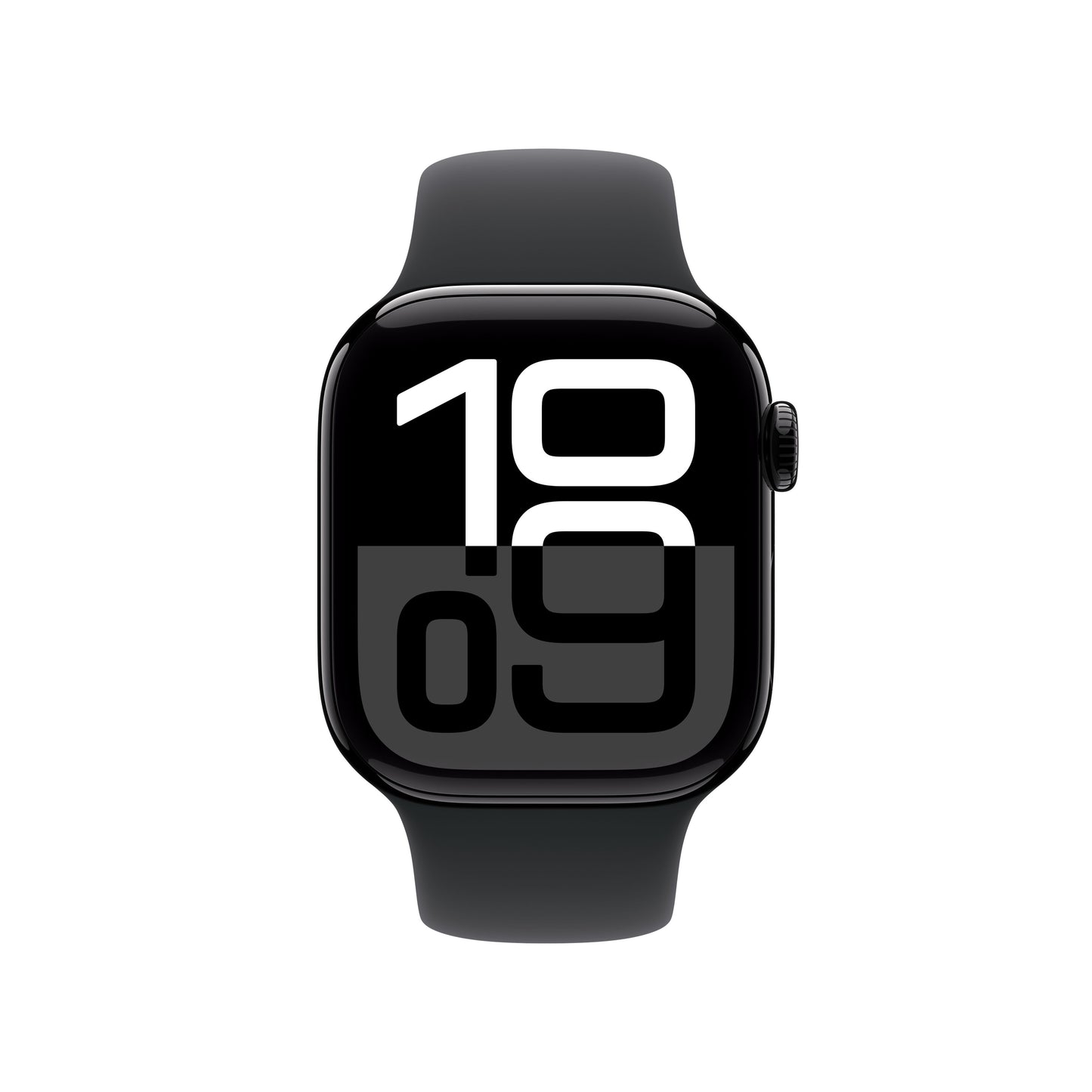 Apple Watch Series 10 GPS 42mm Jet Black Aluminium Case with Black Sport Band - S/M - iSTYLE RS