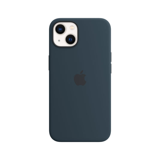 iPhone 13 Silicone Case sa MagSafe-om – Abyss Blue - iSTYLE RS