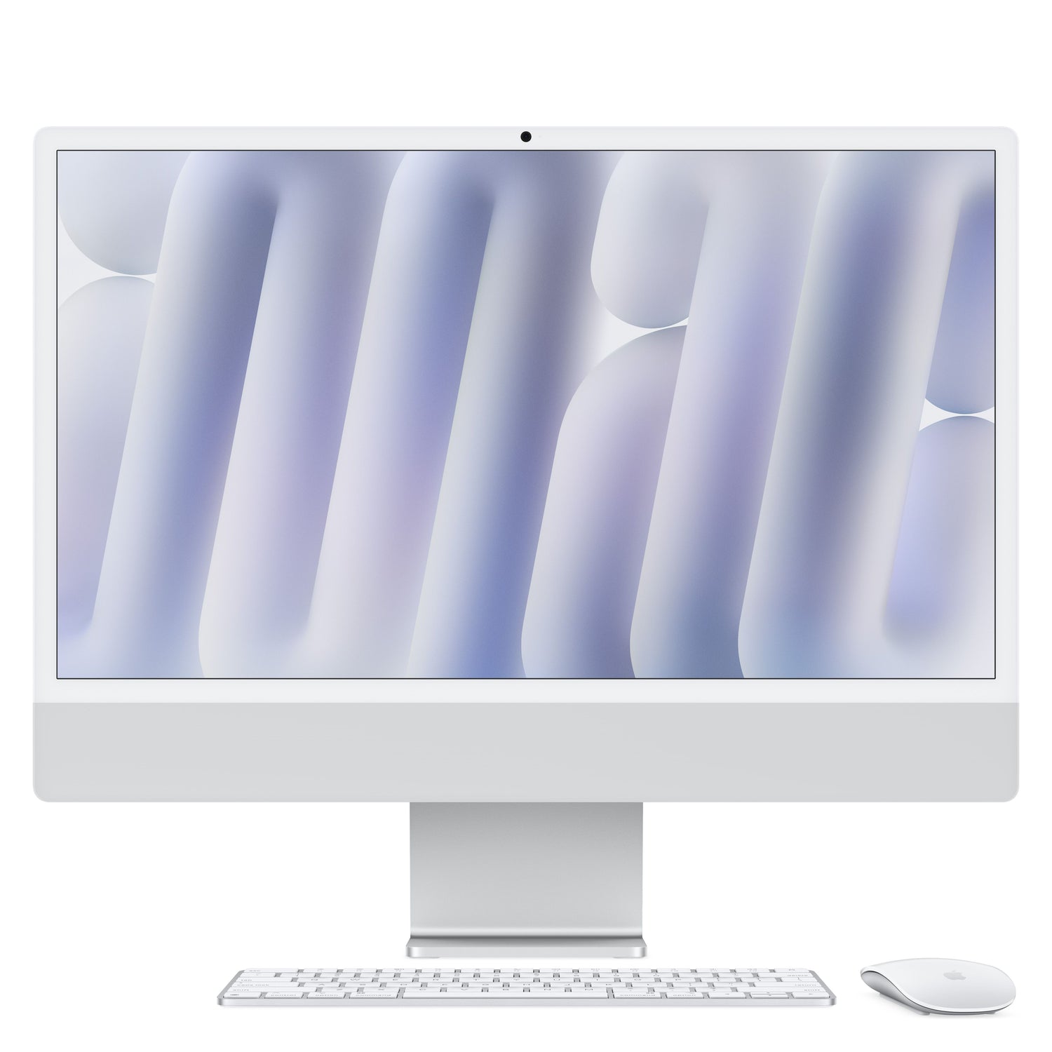 24-inčni iMac M4 sa 4,5K Retina displejom, 8-jezgarnim CPU-om, 8‑jezgarnim GPU-om, 16GB objedinjene memorije i 256GB SSD - Silver - iSTYLE RS