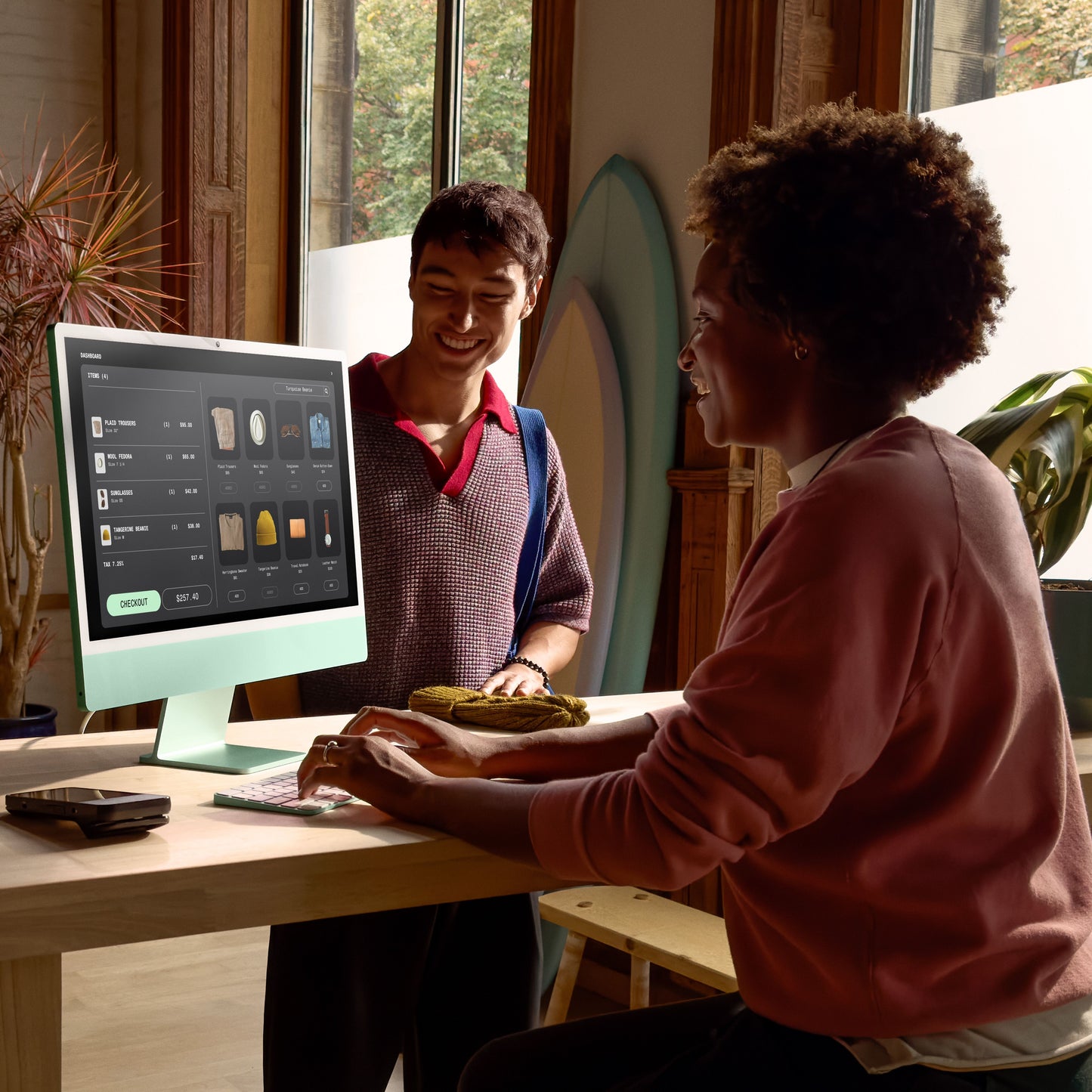 24-inčni iMac M4 sa 4,5K Retina displejom, 10-jezgarnim CPU-om, 10-jezgarnim GPU-om, 16GB objedinjene memorije i 512GB SSD - Green - iSTYLE RS