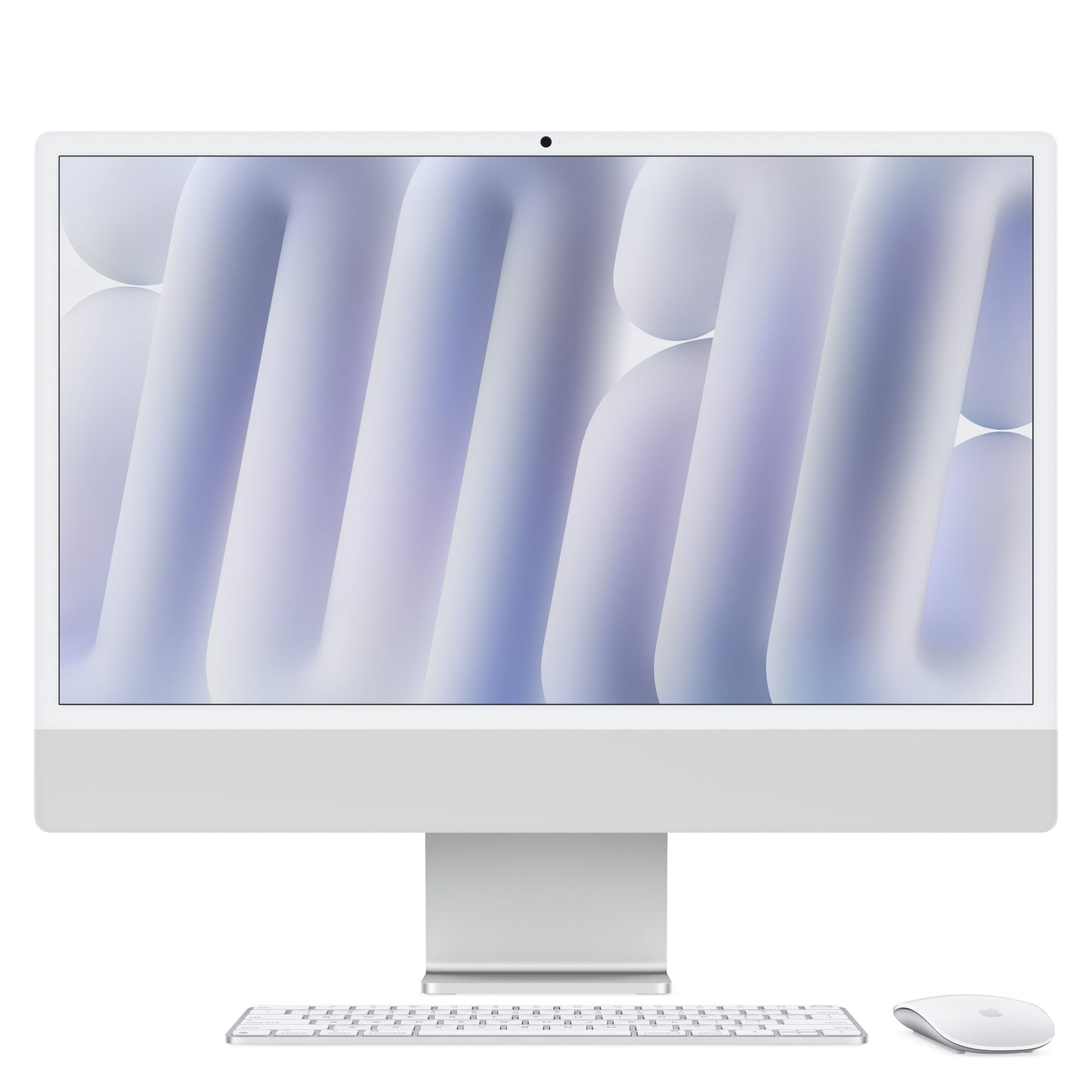 24-inčni iMac M4 sa 4,5K Retina displejom, 10-jezgarnim CPU-om, 10-jezgarnim GPU-om, 24GB objedinjene memorije i 512GB SSD - Silver - iSTYLE RS