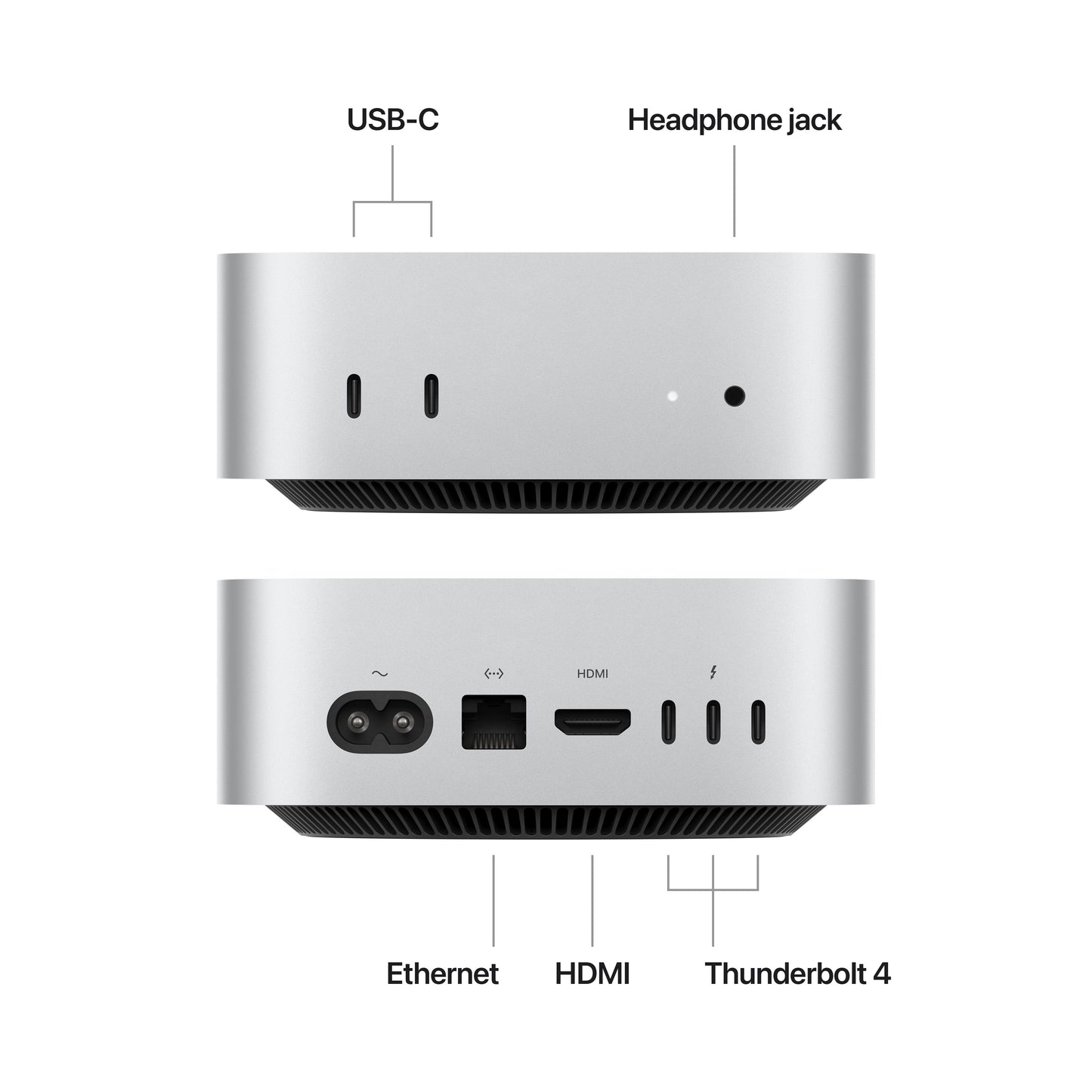 Mac mini M4 sa 10-jezgarnim CPU-om, 10-jezgarnim GPU-om, 16GB objedinjene memorije i 256GB SSD-om - iSTYLE RS
