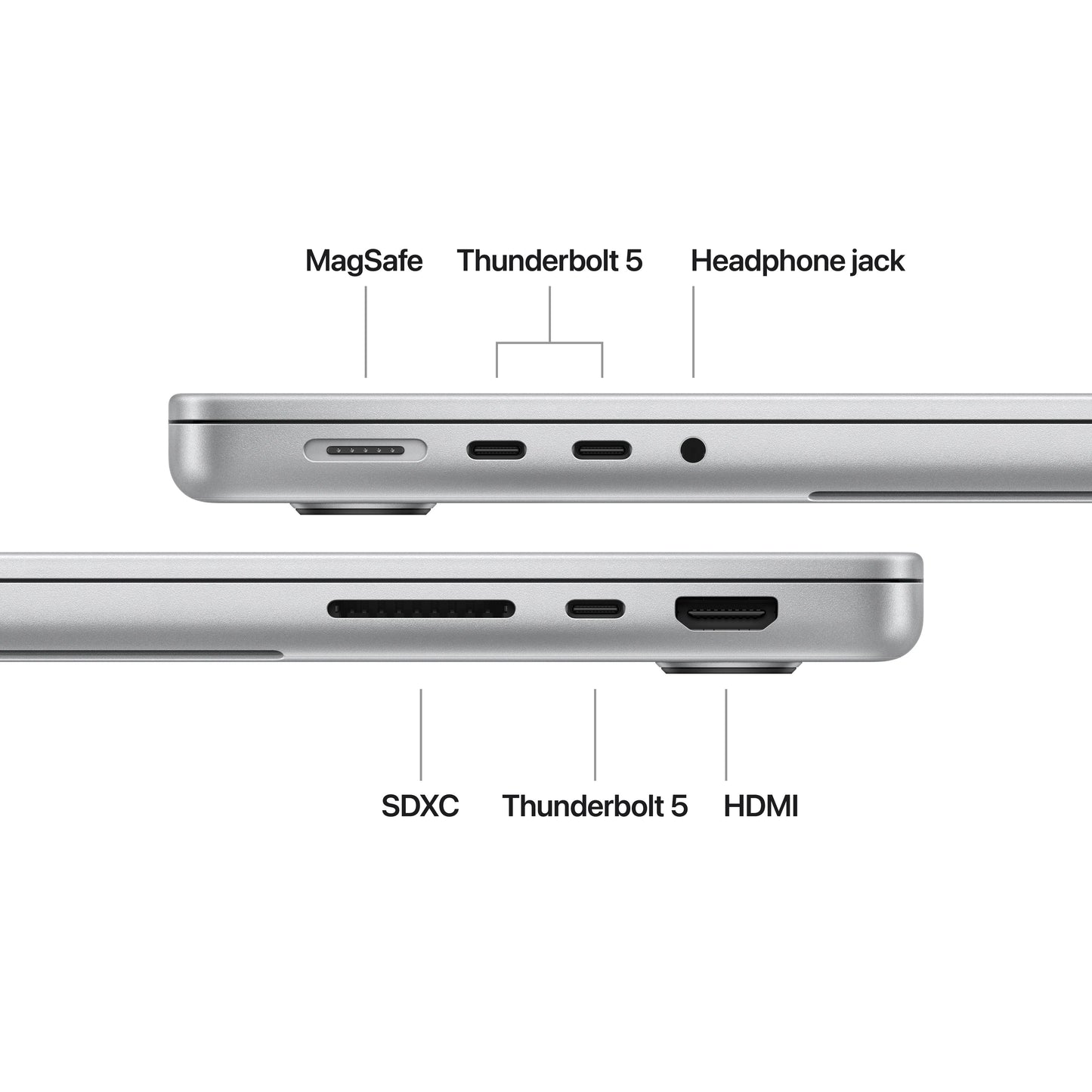 14-inčni MacBook Pro M4 Max sa 14-jezgarnim CPU-om i 32-jezgarnim GPU-om, 36GB objedinjene memorije i 1TB SSD-om - Silver - iSTYLE RS