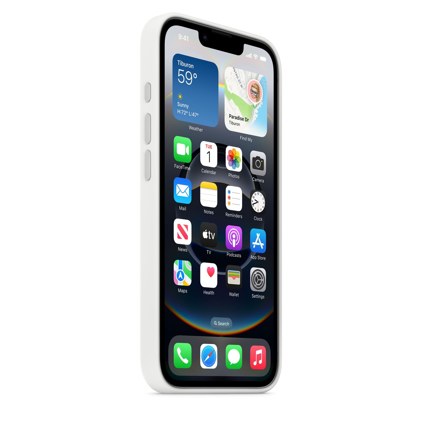 iPhone 16e Silicone Case – White - iSTYLE RS