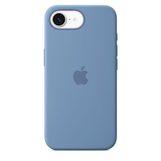 iPhone 16e Silicone Case – Winter Blue - iSTYLE RS