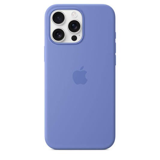 iPhone 16 Pro Max Silicone Case sa MagSafe-om – Periwinkle - iSTYLE RS