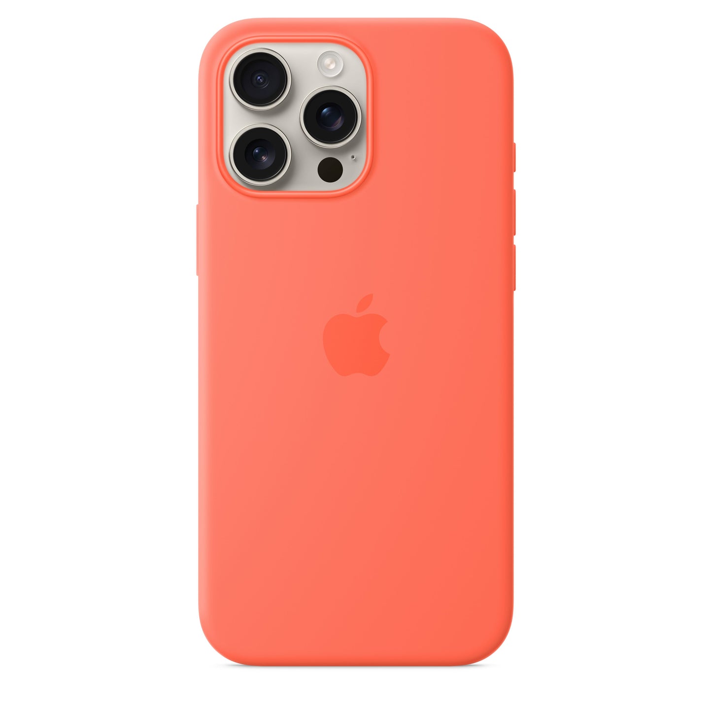 iPhone 16 Pro Max Silicone Case sa MagSafe-om – Tangerine - iSTYLE RS