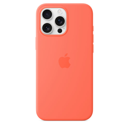 iPhone 16 Pro Max Silicone Case sa MagSafe-om – Tangerine - iSTYLE RS