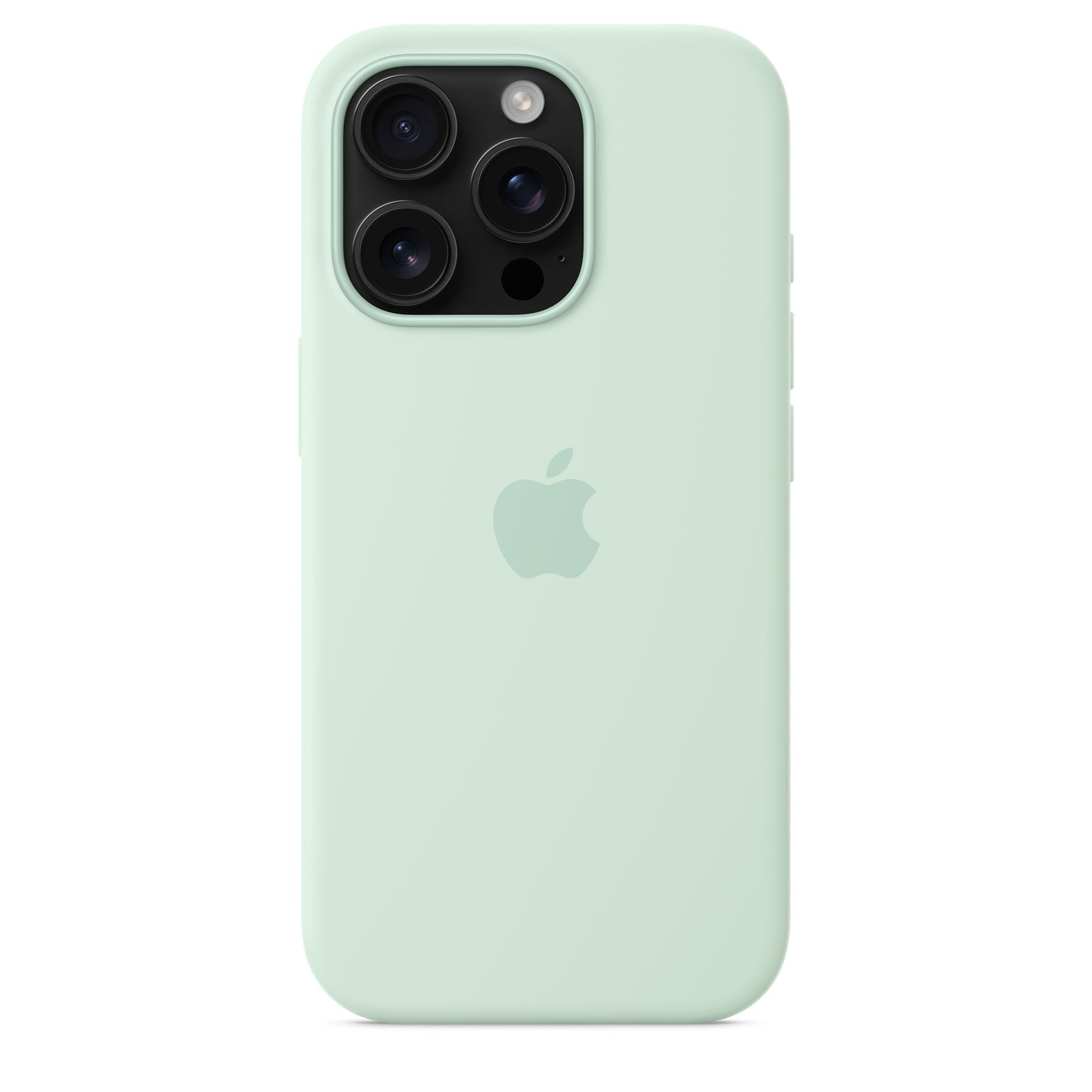 iPhone 16 Pro Silicone Case sa MagSafe-om - Aquamarine - iSTYLE RS