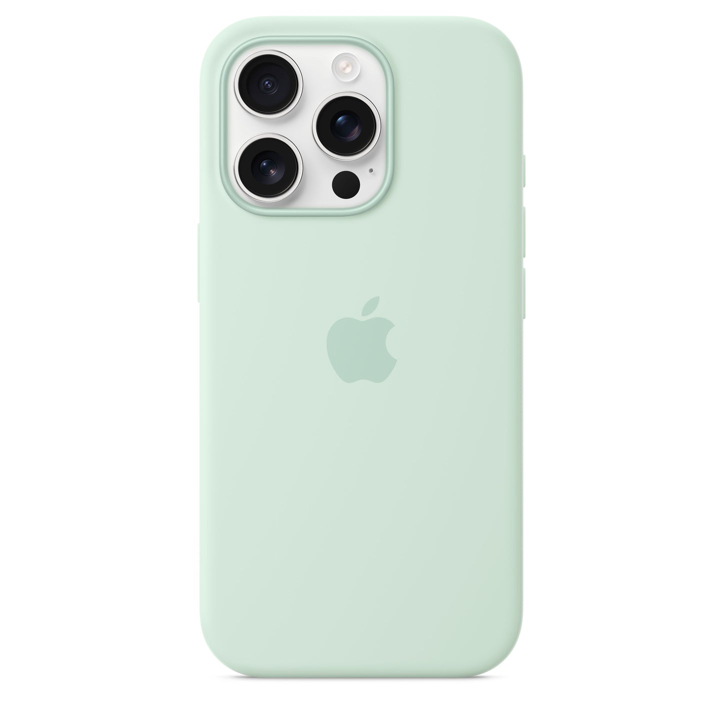 iPhone 16 Pro Silicone Case sa MagSafe-om - Aquamarine - iSTYLE RS