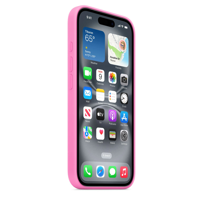 iPhone 16 Silicone Case sa MagSafe-om – Peony - iSTYLE RS