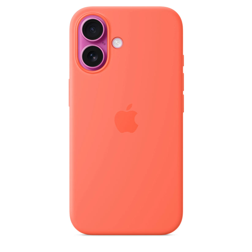 iPhone 16 Silicone Case sa MagSafe-om – Tangerine - iSTYLE RS