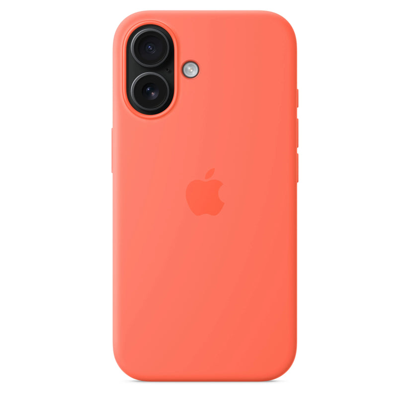 iPhone 16 Silicone Case sa MagSafe-om – Tangerine - iSTYLE RS