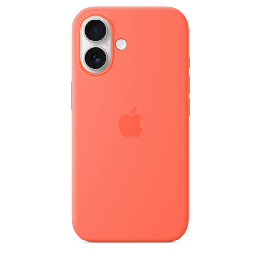 iPhone 16 Silicone Case sa MagSafe-om – Tangerine - iSTYLE RS