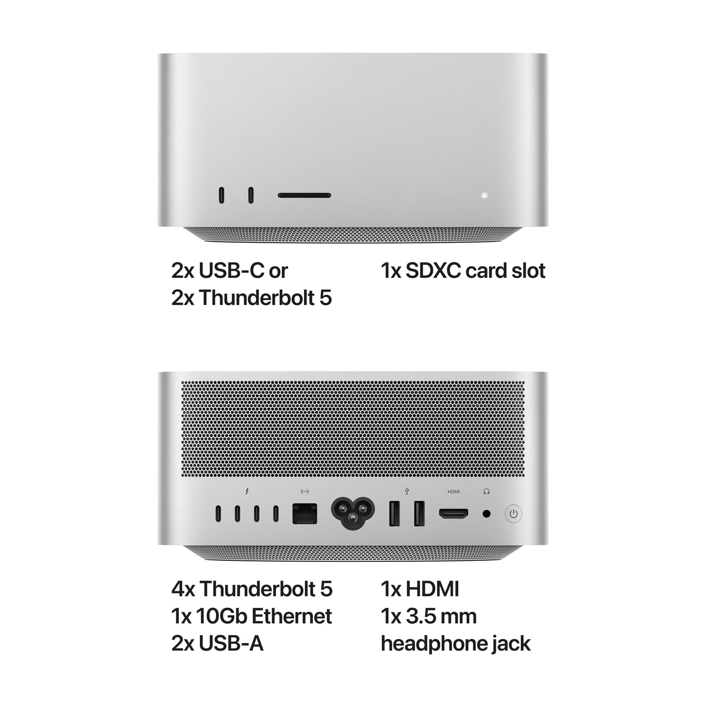 Mac Studio M3 Ultra sa 28-jezgarnim CPU-om, 60-jezgarnim GPU-om, 96GB objedinjene memorije i 1TB SSD-om - iSTYLE RS
