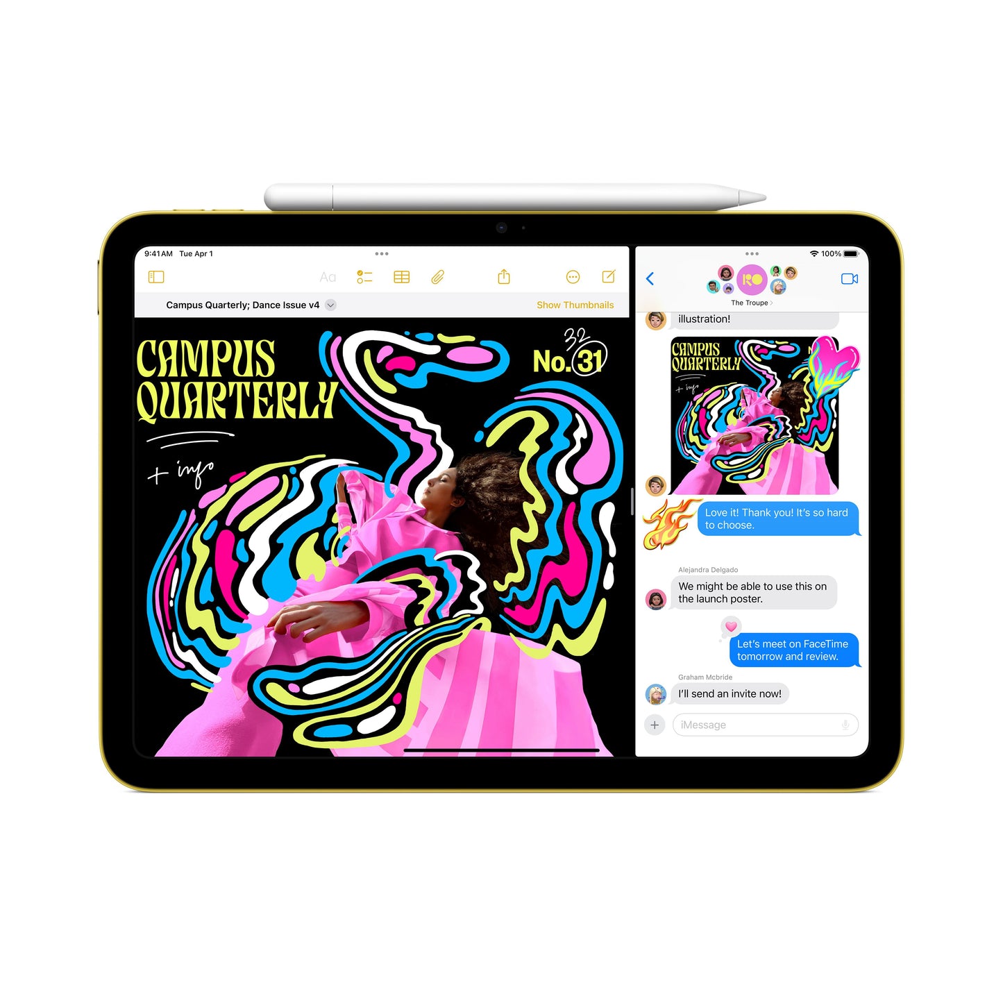 iPad Wi-Fi 128GB - Pink (A16) - iSTYLE RS