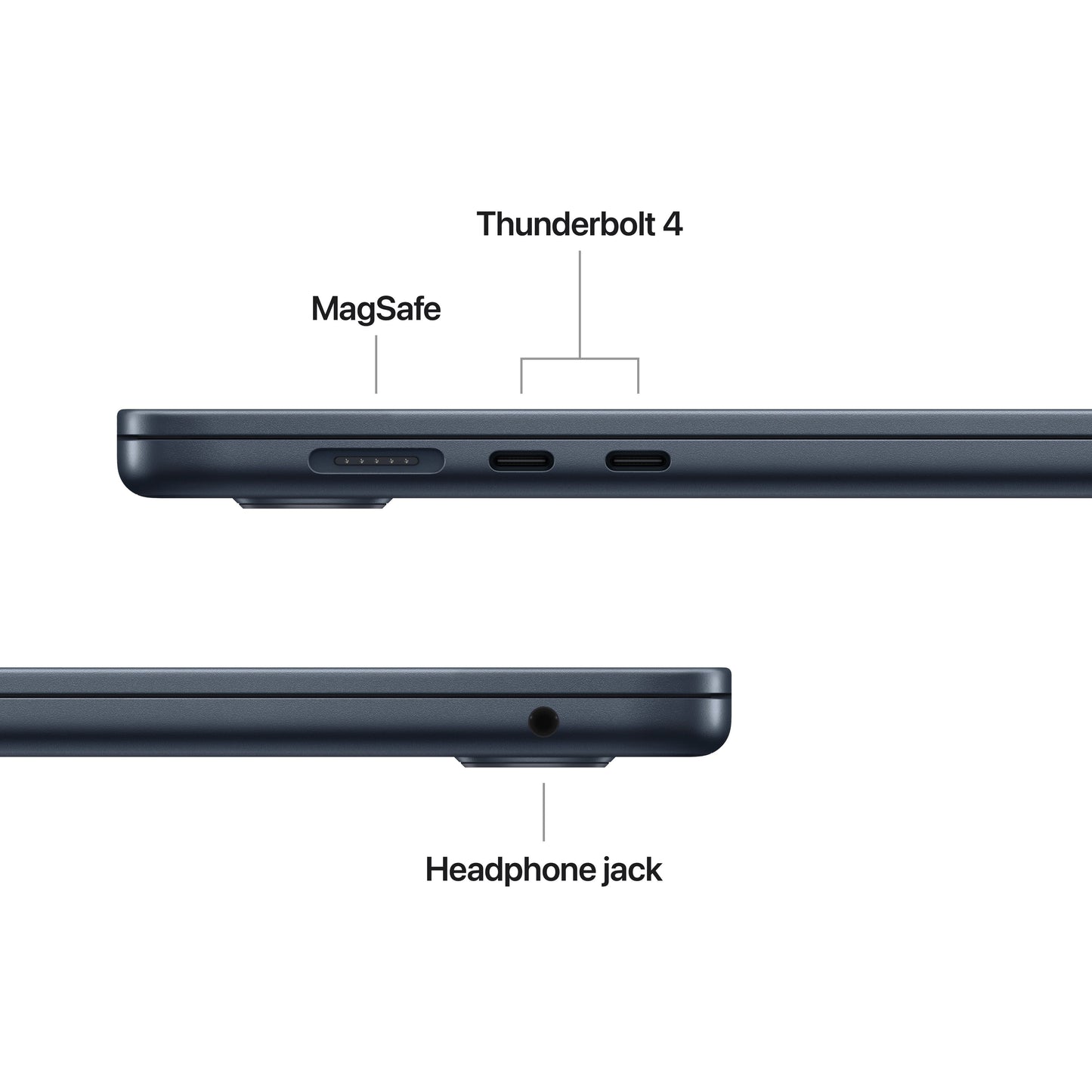 15-inčni MacBook Air M4 sa 10-jezgarnim CPU-om, 10-jezgarnim GPU-om, 16GB objedinjene memorije i 256GB SSD - Midnight - iSTYLE RS