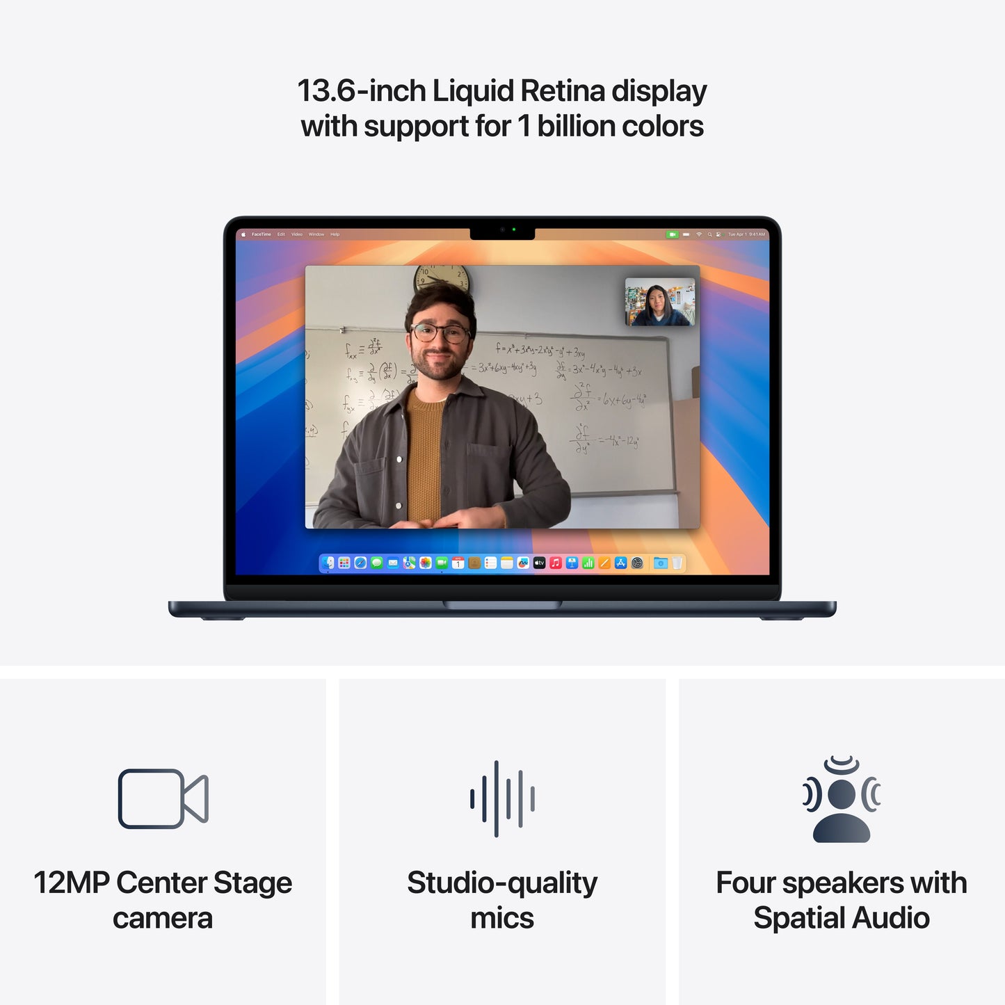 13-inčni MacBook Air M4 sa 10-jezgarnim CPU-om, 10-jezgarnim GPU-om, 16GB objedinjene memorije i 512GB SSD - Midnight - iSTYLE RS