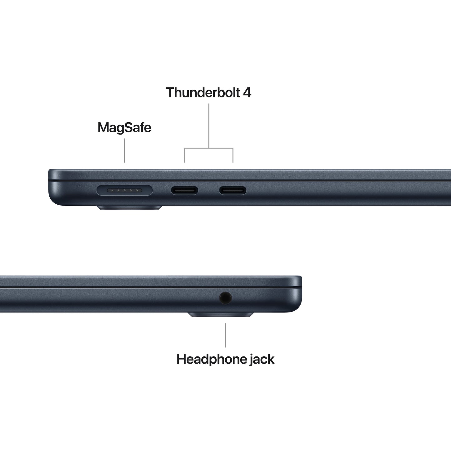 13-inčni MacBook Air M4 sa 10-jezgarnim CPU-om, 10-jezgarnim GPU-om, 16GB objedinjene memorije i 512GB SSD - Midnight - iSTYLE RS