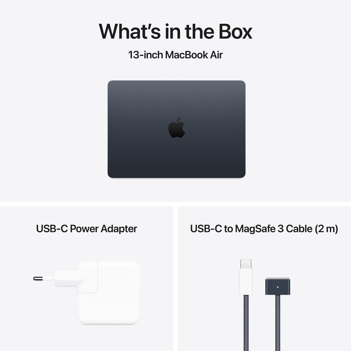 13-inčni MacBook Air M4 sa 10-jezgarnim CPU-om, 10-jezgarnim GPU-om, 16GB objedinjene memorije i 512GB SSD - Midnight - iSTYLE RS