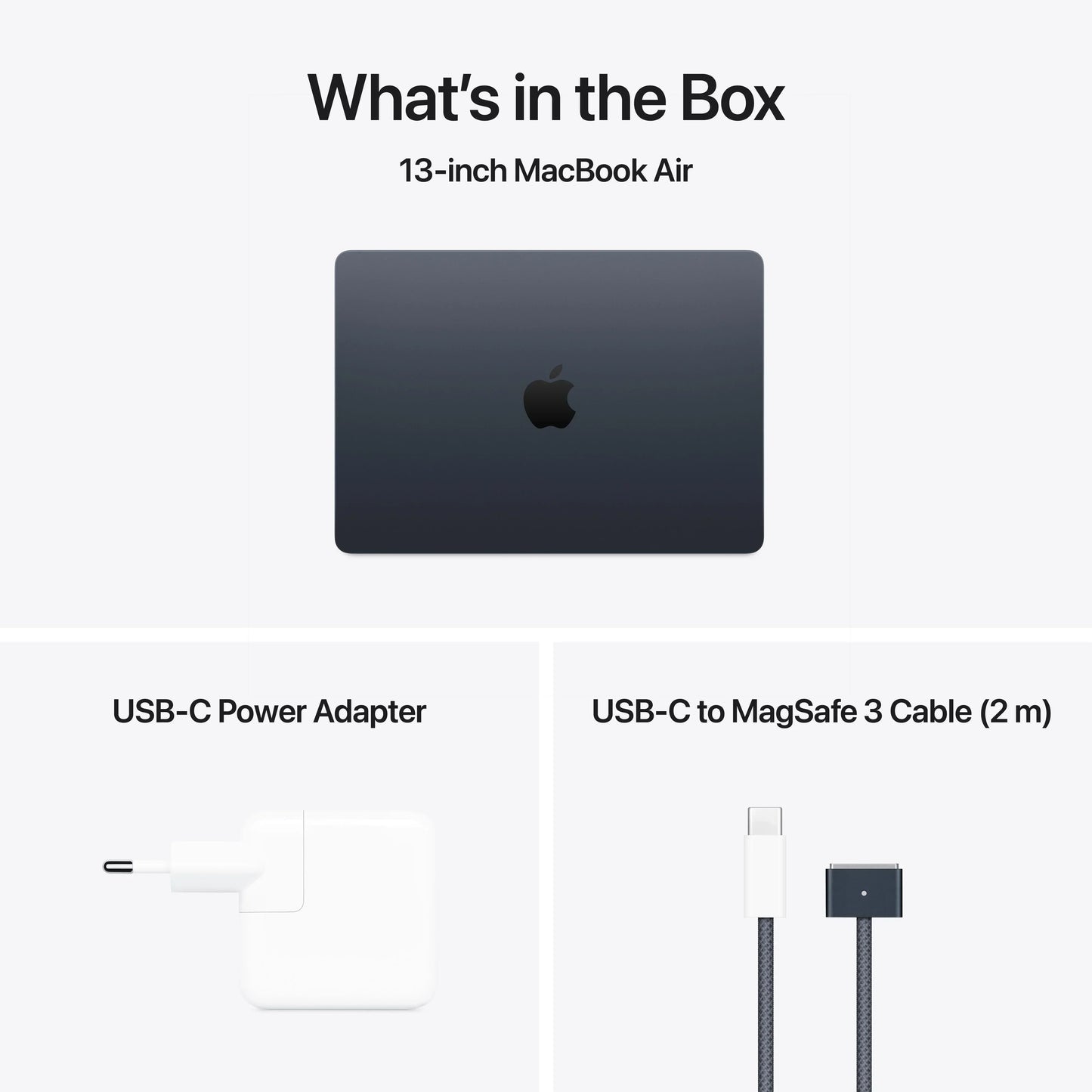 13-inčni MacBook Air M4 sa 10-jezgarnim CPU-om, 10-jezgarnim GPU-om, 16GB objedinjene memorije i 512GB SSD - Midnight - iSTYLE RS