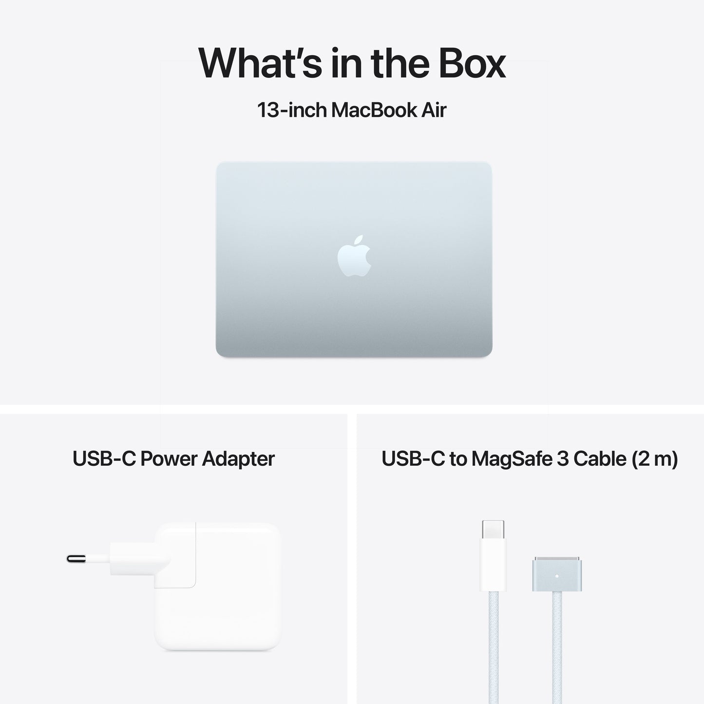 13-inčni MacBook Air M4 sa 10-jezgarnim CPU-om, 8-jezgarnim GPU-om, 16GB objedinjene memorije i 256GB SSD - Sky Blue - iSTYLE RS