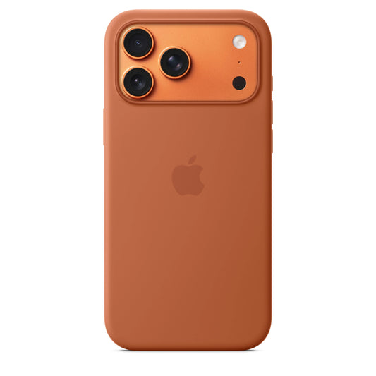 iPhone 17 Pro Max Silicone Case with MagSafe – Terra Cotta - iSTYLE RS
