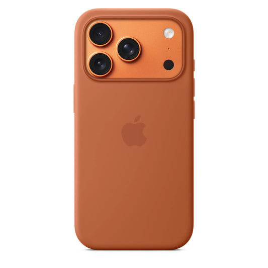 iPhone 17 Pro Silicone Case with MagSafe – Terra Cotta - iSTYLE RS