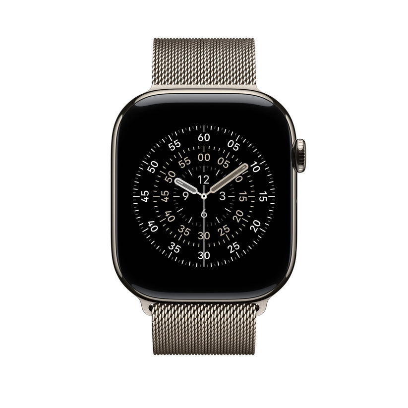 46mm Natural Milanese Loop - M/L - iSTYLE RS