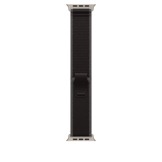 49mm Black/Charcoal Trail Loop – M/L - Natural Titanium Finish - iSTYLE RS