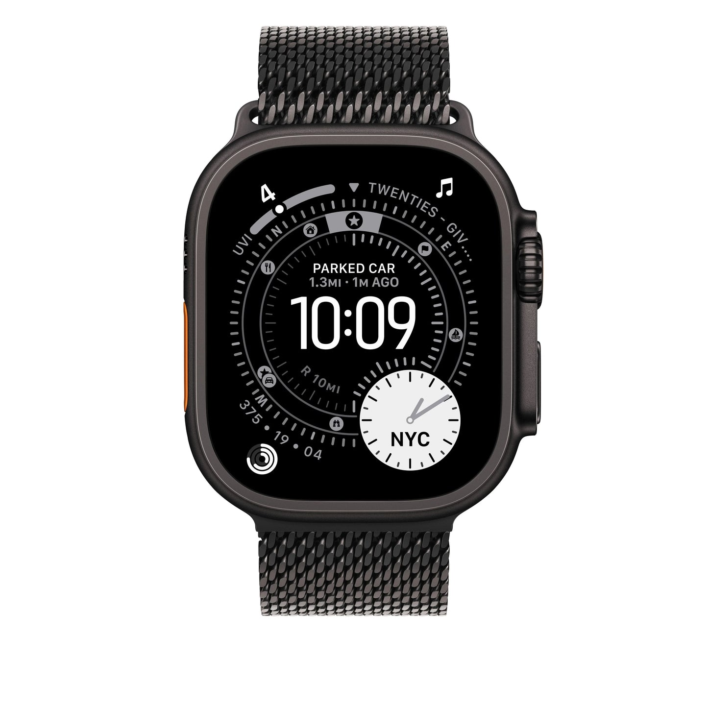 49mm Black Titanium Milanese Loop - Small - iSTYLE RS