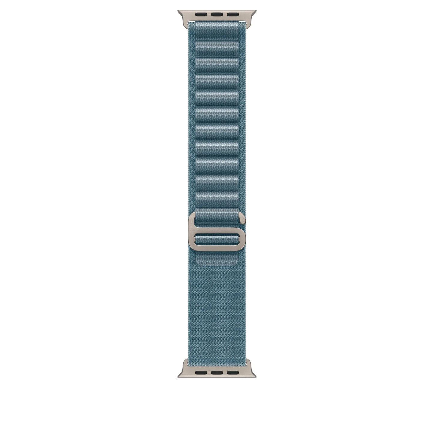 49mm Light Blue Alpine Loop - Large - Natural Titanium Finish - iSTYLE RS