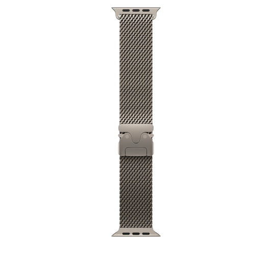 49mm Natural Titanium Milanese Loop - Small - iSTYLE RS